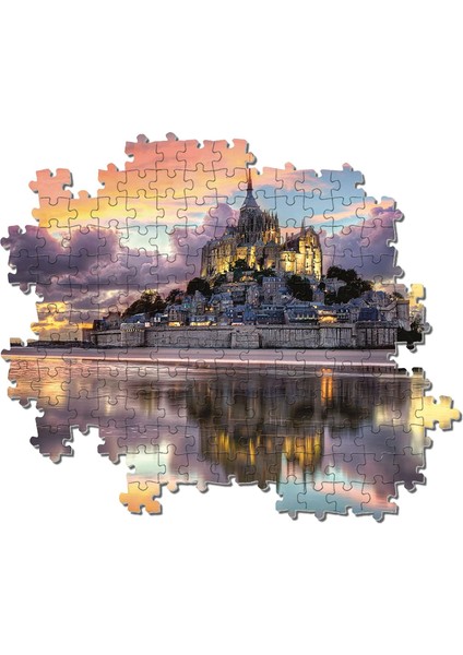 - 1000 Parça High Quality Collection Yetişkin Puzzle - Mont Saint-Michel