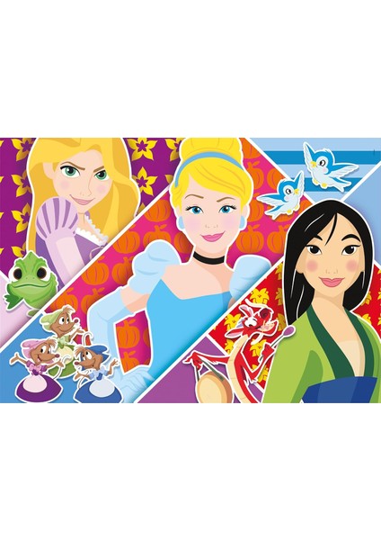 - 2X20 Parça Puzzle - Princess
