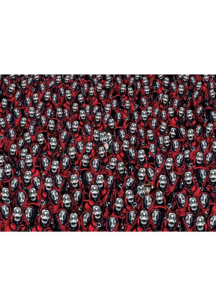 - 39527 - La Casa De Papel Yetişkin Puzzle - Impossible - 1000 Parça fiyatları