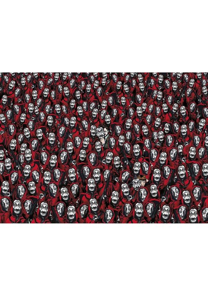 - 39527 - La Casa De Papel Yetişkin Puzzle - Impossible - 1000 Parça modelleri