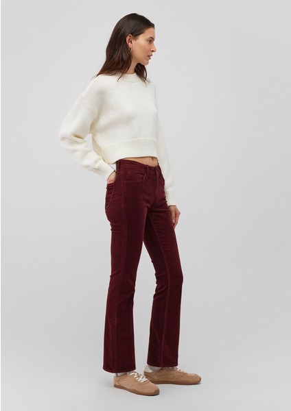 Molly Bordo Kadife Pantolon 1013689467 fiyatları
