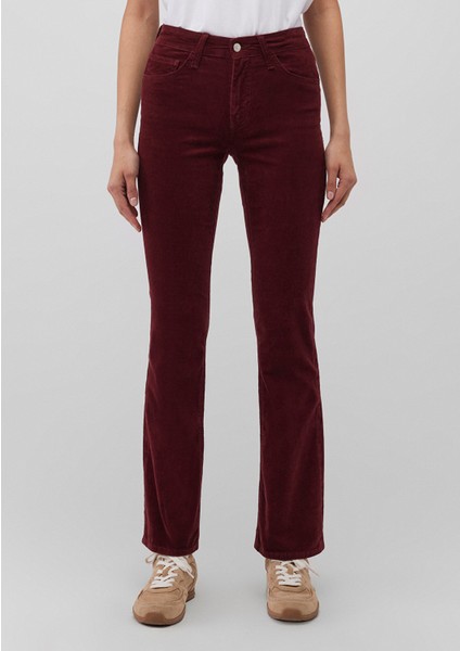 Molly Bordo Kadife Pantolon 1013689467 modelleri