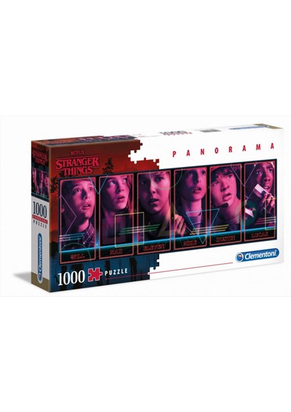 - 39548 - Stranger Things Panorama Yetişkin Puzzle - 1000 Parça