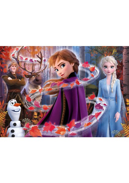 - 104 Parça Glitter Puzzle - Frozen 2 - 1