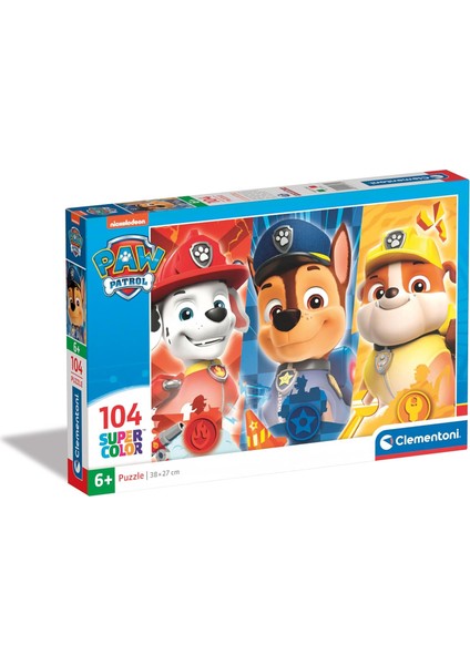 104 El. Super Kolor Paw Patrol [puzzle]