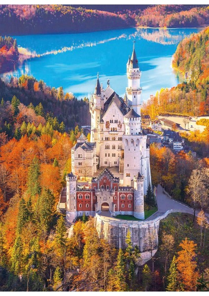 - 1000 Parça Yetişkin Puzzle - Neuschwanstein - 39382