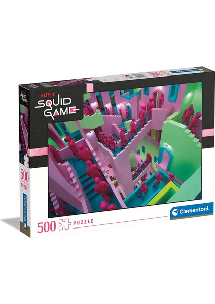 - 500 Parça Squid Game Yetişkin Puzzle - 35130