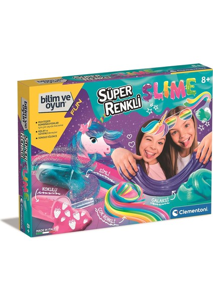 Bilim ve Oyun - Süper Renkli Slime Oyuncak