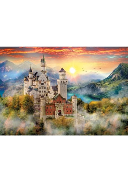 - 2000 Parça Yetişkin Puzzle - Neuschwanstein - 32559