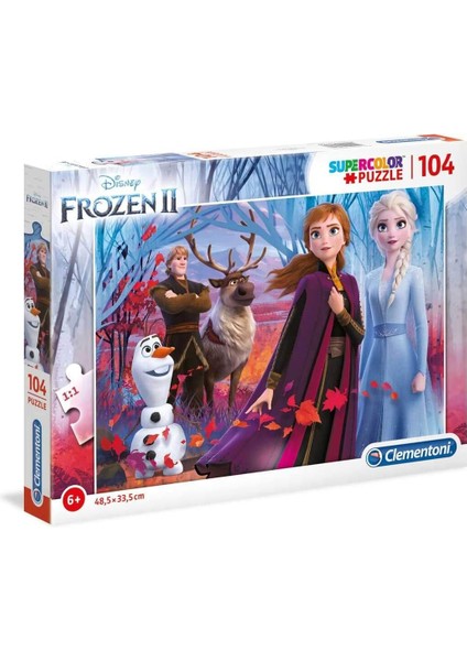 - 104 Parça Puzzle - Frozen 2 - 1
