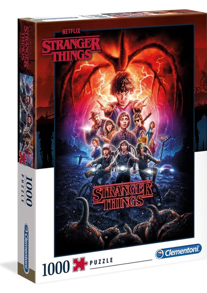 - 1000 Parça Stranger Things Yetişkin Puzzle - 2