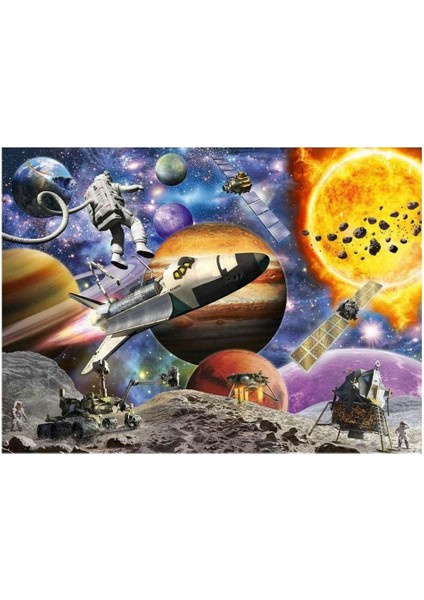 51625 Uzayda Keşif Puzzle, 60 Parça, Çok Renkli fiyatları