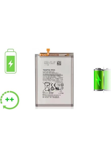 Samsung Galaxy M30 M305F ile Uyumlu Güclendirilmis Pil Batarya