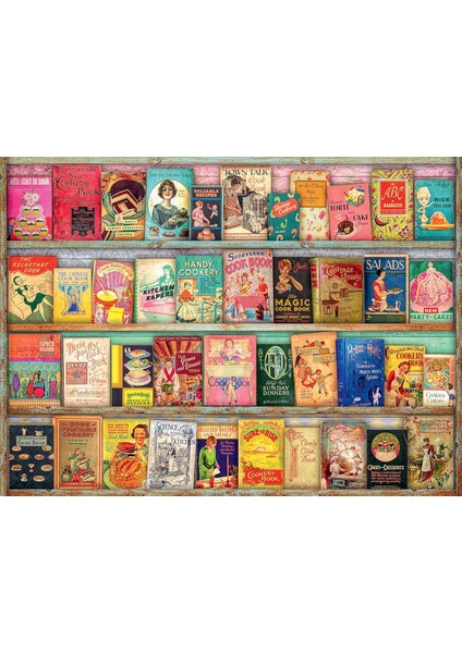 500 Parça Yemek Kitapları Yapboz fiyatları