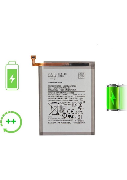 Samsung Galaxy A71 A715F ile Uyumlu Güclendirilmis Pil Batarya