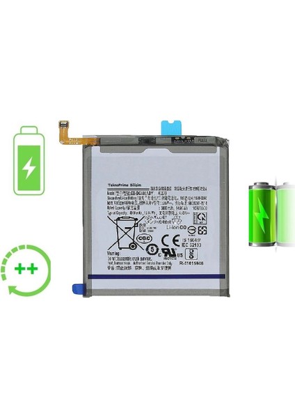 Samsung Galaxy S20 G980F ile Uyumlu Güclendirilmis Pil Batarya