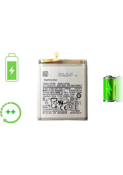 Samsung Galaxy A41 A415F ile Uyumlu Güclendirilmis Pil Batarya
