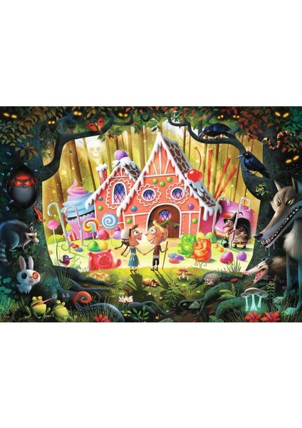 Hansel And Gretel Dikkat Edin! Yetişkinler Için 1000 Parça Yapboz - 16950 - Her Parça B fiyatları