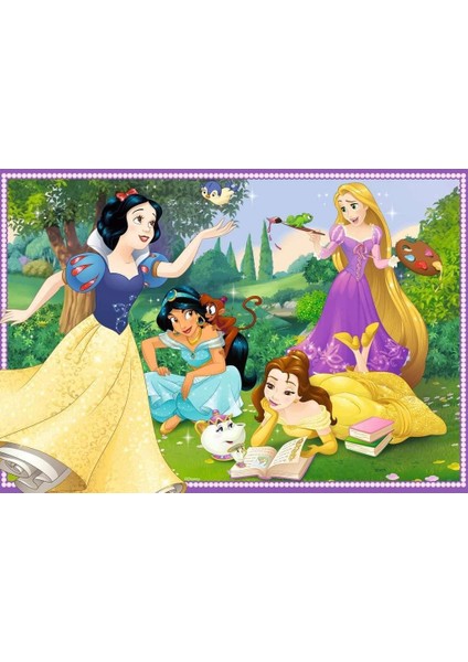 (76208) 2 x 12 Parça Puzzle Wd, Princess fiyatları