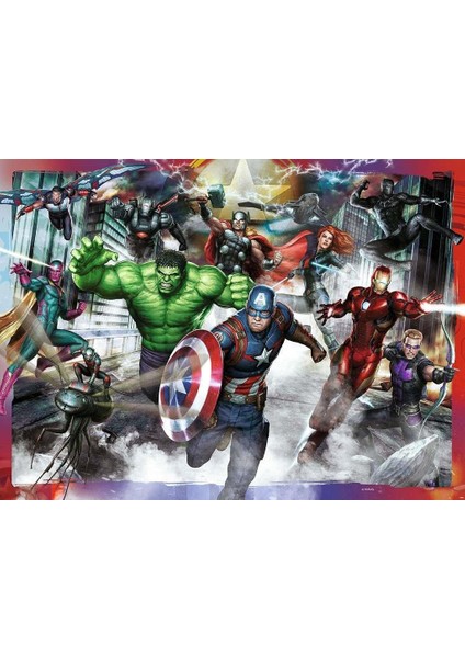 100 Parça Yapboz Avengers
