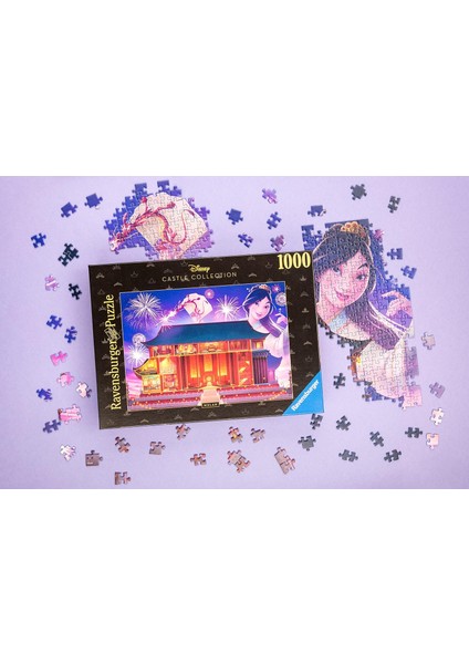 Disney Castle Koleksiyonu: Mulan Yetişkinler Için 1000 Parça Yapboz - 17332 - Her Parça fırsatları