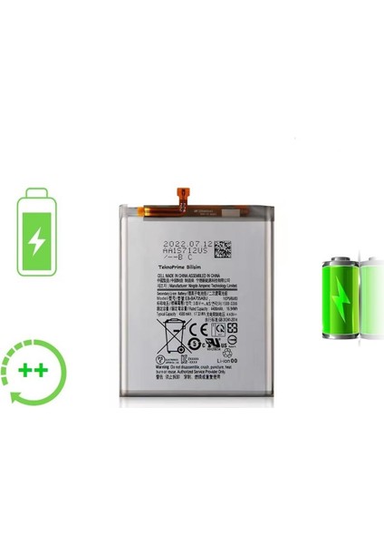 Samsung Galaxy A70S A707F ile Uyumlu Güclendirilmis Pil Batarya