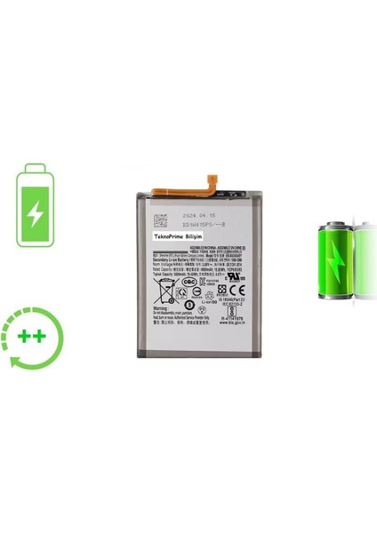 Samsung Galaxy A24 4g A245F ile Uyumlu Güclendirilmis Pil Batarya