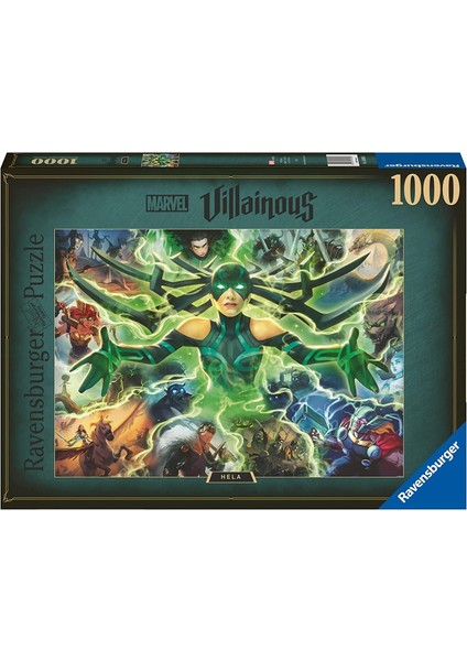 169030 1000 Parçalı Puzzle Marvel Villains: Hela
