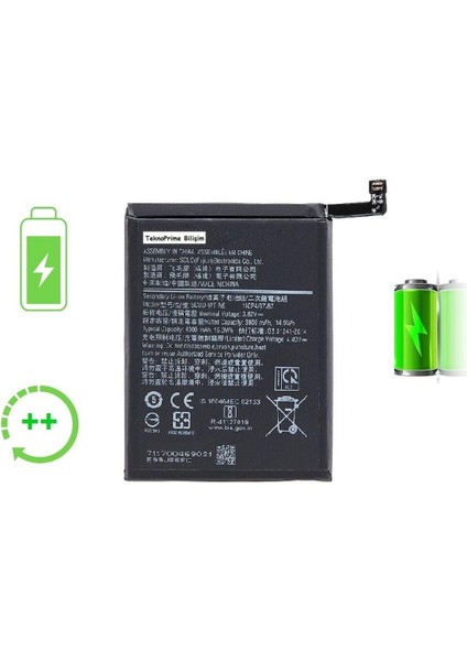 Samsung Galaxy A21 A215 ile Uyumlu Güclendirilmis Pil Batarya