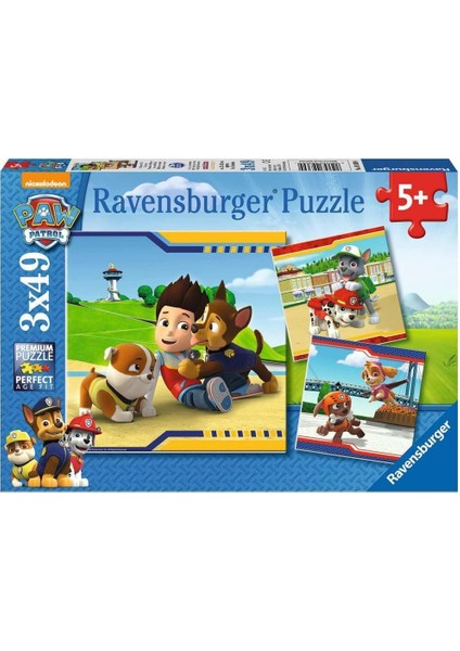 3 x 49 Parça Puzzle P Parçakahramanlar (93694)
