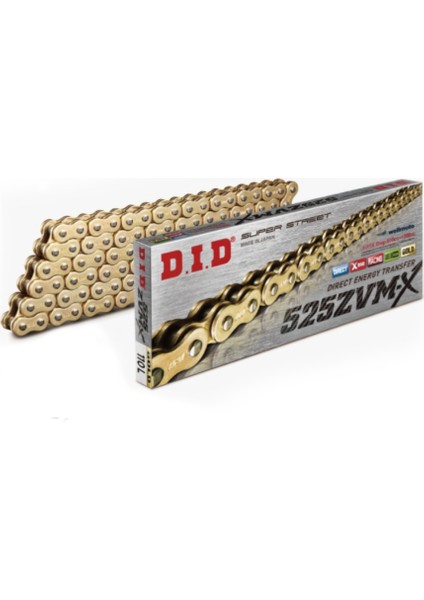 DID-525ZVM-X (GOLD)-112 Zincir Kawasakı Z 1000 1000CC (2003-2020)