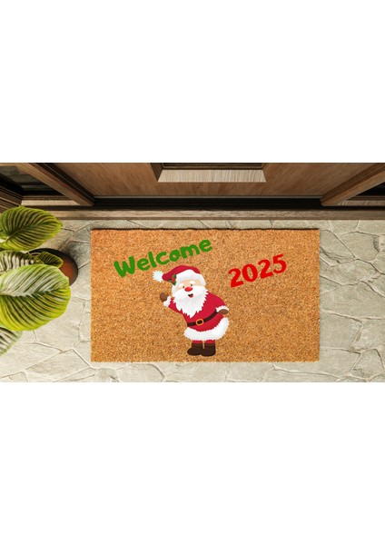 Kapı Önü Paspası Yeni Yıl 2025 Özel Tasarım Koko Model 159