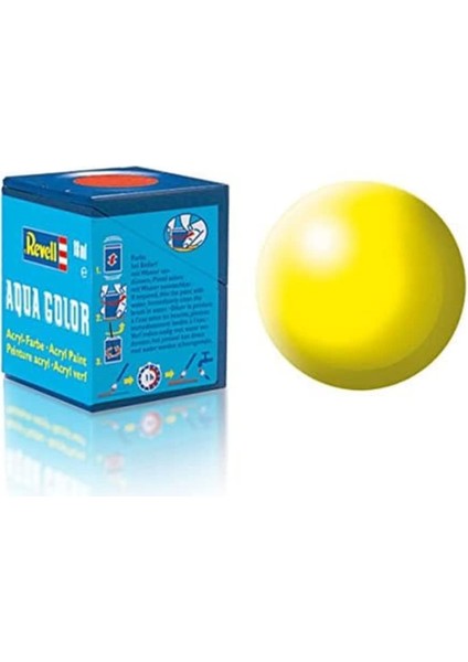 - Su Bazlı Maket Boyası Berrak Sarı Ipek 18 ml (36312)