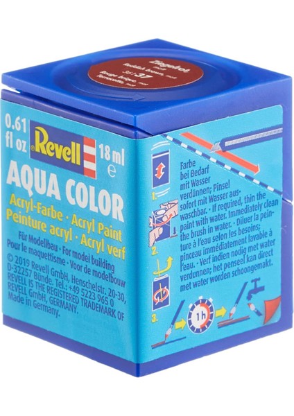 - Su Bazlı Maket Boyası Kızıl Kahve Mat 18 ml (36137) fiyatları