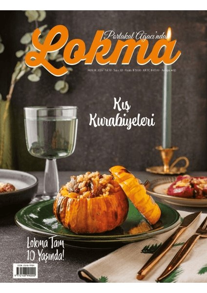 Lokma Aylık Yemek Dergisi Sayı: 121 Aralık 2024