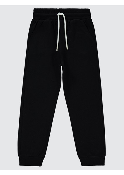 Erkek Çocuk Eşofman Altı 10-13 Yaş Siyah