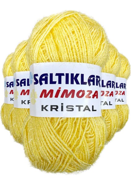 5 Adet Mimoza Kristal Işıltılı Şal Patik Yelek ipi 48
