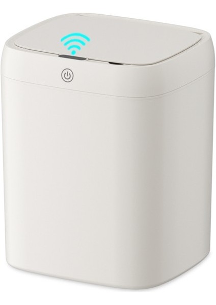 Exquisite 11 Lt Akıllı Sensörlü Çöp Kutusu Banyo Ipx5 Su Geçirmez Akıllı Çöp Kutusu - Gold (Yurt Dışından)