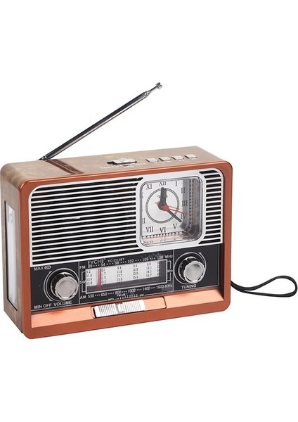 En Iyi Alım Için Bluetooth Hoparlörlü Taşınabilir R-2113 Kısa Dalga Retro Radyo, Şarj Edilebilir Pil, El Feneri, Aux Tf USB Çubuk, Dış Mekan Mutfak Hediyeleri Için Mükemmel (Yurt Dışından)