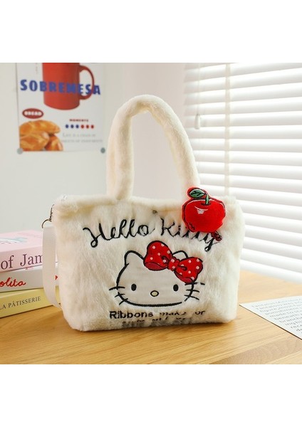 Peluş Çanta Kuromi Çanta Kız Omuz Crossbody Çanta Pacha Köpek Sevimli Küçük Çanta (Yurt Dışından)