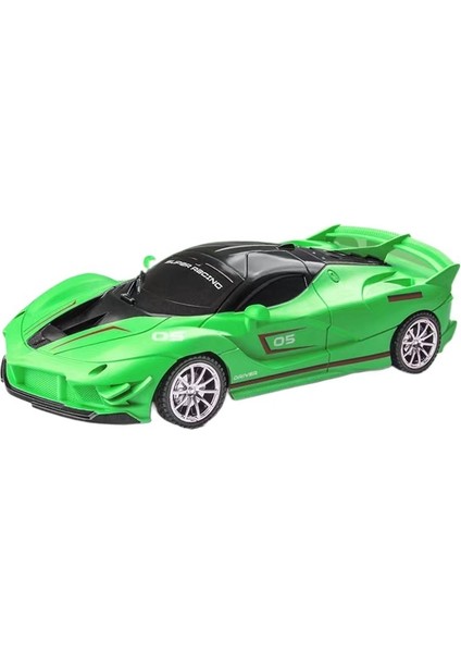 1/18 Rc Araba LED Işık 2.4g Radyo Uzaktan Kumanda Spor Arabalar Çocuklar Için Yarış Yüksek Hızlı Sürücü Araç Drift Erkek Kız Oyuncakları (Yurt Dışından)