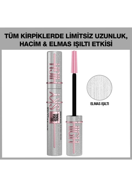 Maybelline New York Space Diamond Elmas Işıltılı Maskara