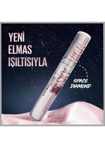 Maybelline New York Space Diamond Elmas Işıltılı Maskara