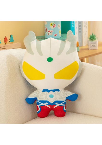 Karikatür S Versiyonu Ultraman Doll Ultraman Peluş Oyuncak Yastık Çocuk Doğum Günü Hediyesi (Yurt Dışından)