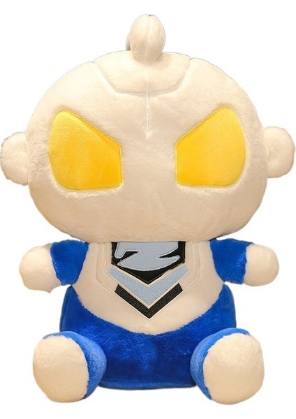 Sevimli Karikatür Ultraman Peluş Oyuncak Tiga Bebek Çocuk Doğum Günü Hediyesi Bebek 50 cm (Yurt Dışından)