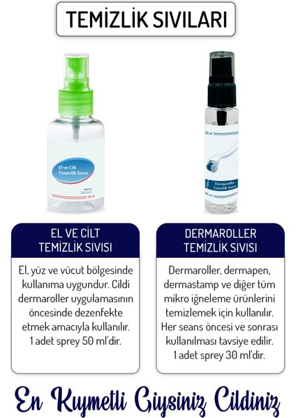 Zgts Blue Dermaroller Titanyum 192 Derma Roller indirimleri