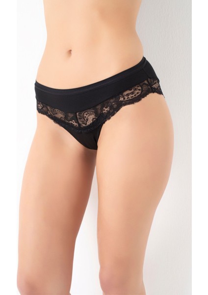 Günlük Pamuklu Dantel Desenli Slip 932 fiyatları
