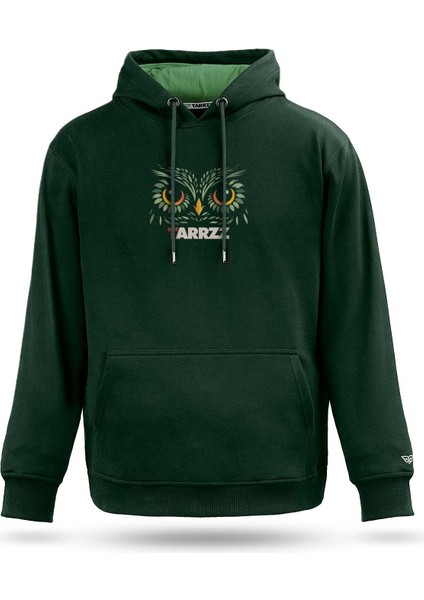 Brand Name Tasarım Kapşonlu Sweatshirt