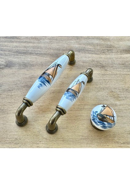 Porselen Mobilya Çekmece Vestiyer Mutfak Dolap Kulbu