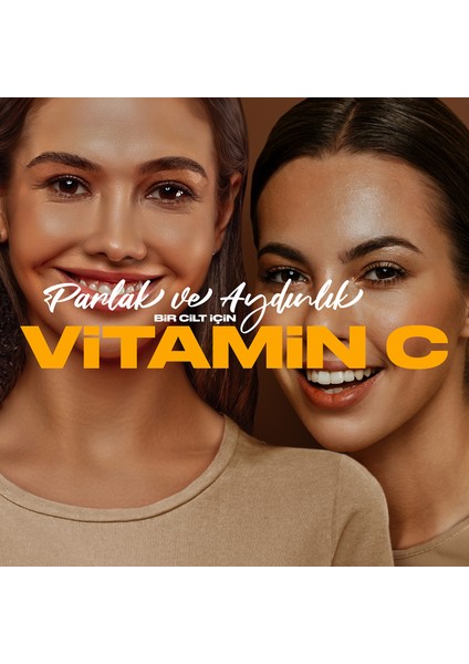 Parlaklık Veren Aydınlatıcı Vitamin C Portakal Özlü Serum 30ml, Cilt Yenileyici, Niasinamid fırsatları